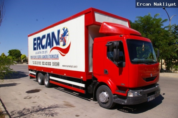 Ercan Nakliyat Kırmızı Kamyon